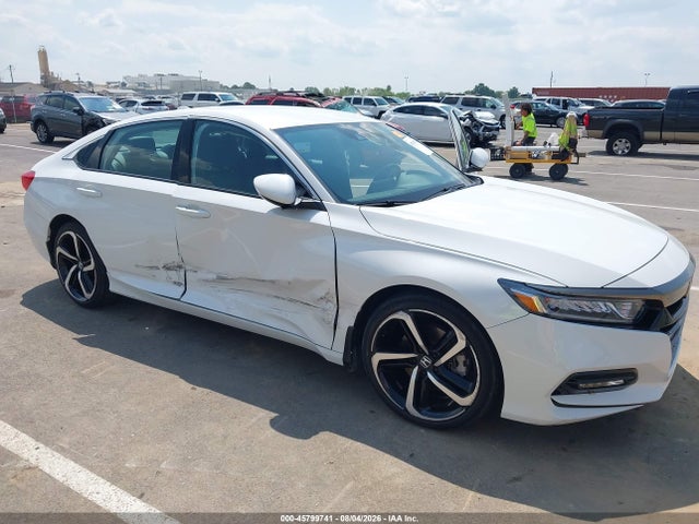 45799741 :رقم المزاد ، 1HGCV1F34KA060738 vin ، 2019 Honda Accord Sport مزاد بيع