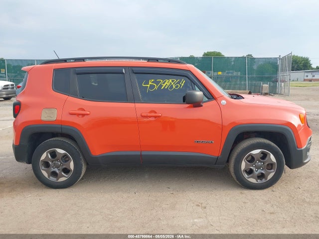 2017 Jeep Renegade Sport მანქანა იყიდება აუქციონზე, vin: ZACCJBABXHPE57510, აუქციონის ნომერი: 45799864