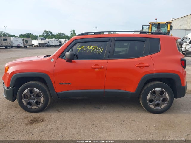 2017 Jeep Renegade Sport მანქანა იყიდება აუქციონზე, vin: ZACCJBABXHPE57510, აუქციონის ნომერი: 45799864