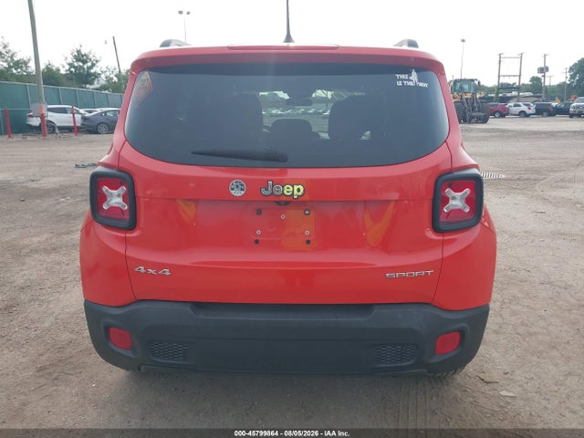 2017 Jeep Renegade Sport მანქანა იყიდება აუქციონზე, vin: ZACCJBABXHPE57510, აუქციონის ნომერი: 45799864