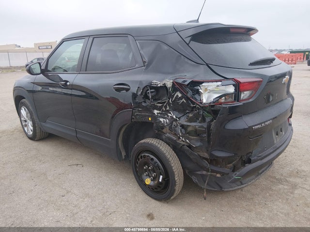 2024 Chevrolet Trailblazer Fwd Ls მანქანა იყიდება აუქციონზე, vin: KL79MMSL7RB094533, აუქციონის ნომერი: 45799894