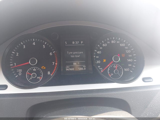 2010 Volkswagen Passat Komfort მანქანა იყიდება აუქციონზე, vin: WVWJK7AN7AP035676, აუქციონის ნომერი: 45799918
