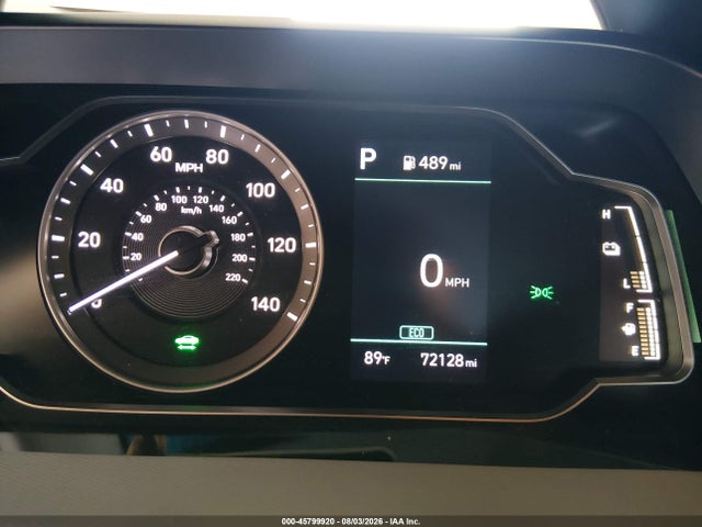 KMHC65LC1LU220237 Hyundai Ioniq Hybrid Blue