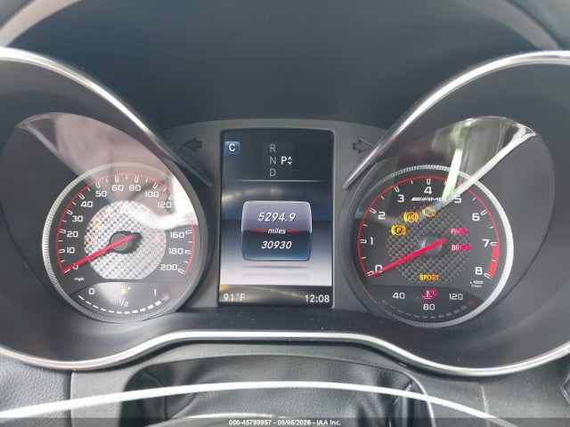 2017 Mercedes-benz Amg C 63 S მანქანა იყიდება აუქციონზე, vin: 55SWF8HB5HU189110, აუქციონის ნომერი: 45799957