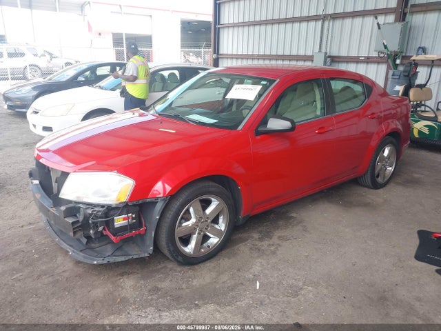 Aukcja sprzedaży 2013 Dodge Avenger Se, vin: 1C3CDZAB9DN657902, numer aukcji: 45799987