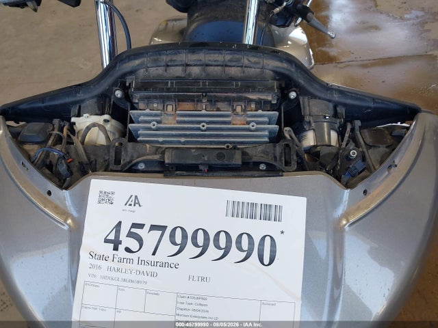Продаж на аукціоні авто 2016 Harley-davidson Fltru, vin: 1HD1KGL18GB658979, номер лоту: 45799990