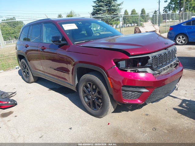 Aukcja sprzedaży 2025 Jeep Grand Cherokee Altitude 4x4, vin: 1C4RJHAG8SC317718, numer aukcji: 45800012