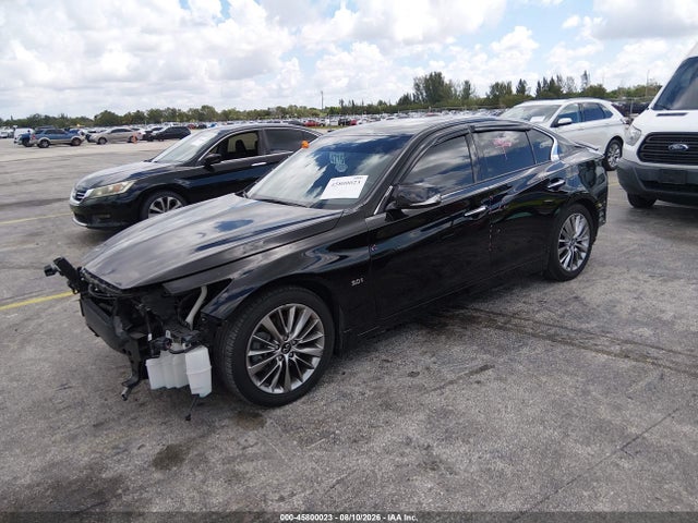 Aukcja sprzedaży 2019 Infiniti Q50 3.0t Luxe, vin: JN1EV7AP2KM542968, numer aukcji: 45800023