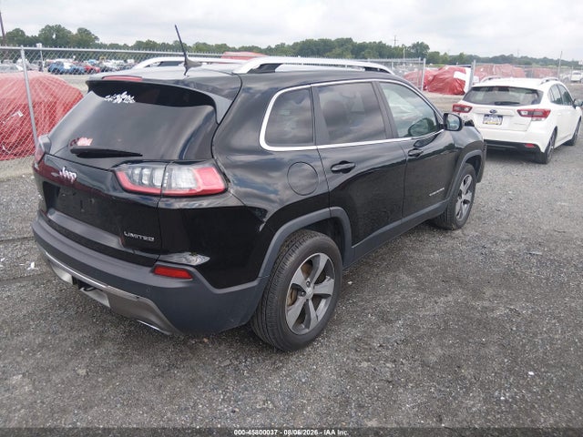 2019 Jeep Cherokee Limited 4x4 მანქანა იყიდება აუქციონზე, vin: 1C4PJMDN6KD368848, აუქციონის ნომერი: 45800037