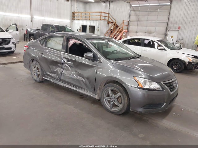 45800057 :رقم المزاد ، 3N1AB7AP8FY270145 vin ، 2015 Nissan Sentra Sr مزاد بيع
