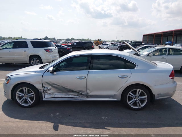45800059 :رقم المزاد ، 1VWCS7A34EC033448 vin ، 2014 Volkswagen Passat 1.8t Sel Premium مزاد بيع