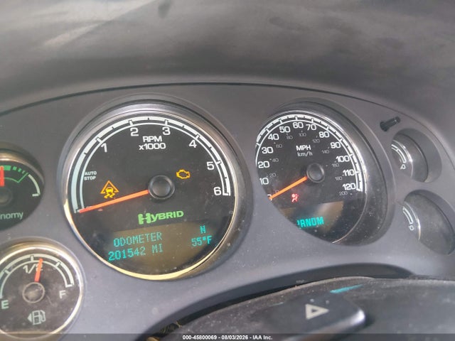 2009 Gmc Yukon Hybrid მანქანა იყიდება აუქციონზე, vin: 1GKFK13549R105803, აუქციონის ნომერი: 45800069