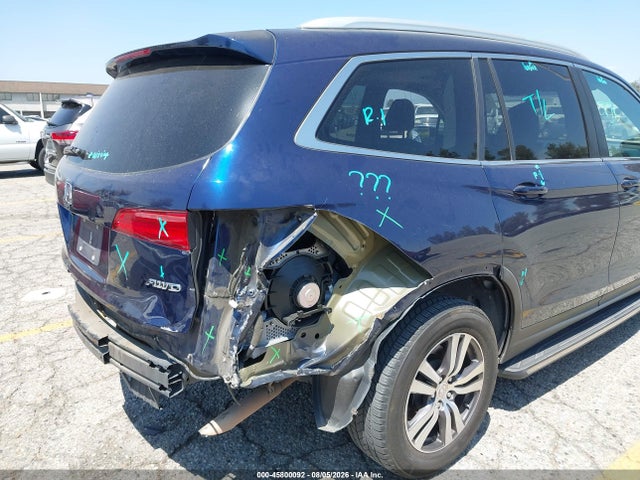 5FNYF6H56GB102175 Honda Pilot Ex-l