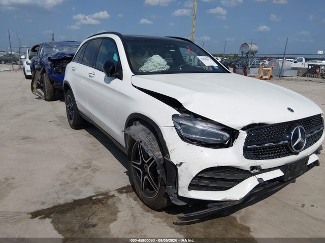 2022 Mercedes-benz Glc 300 4matic Suv მანქანა იყიდება აუქციონზე, vin: W1N0G8EB5NV347718, აუქციონის ნომერი: 45800093