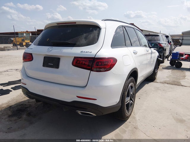 2022 Mercedes-benz Glc 300 4matic Suv მანქანა იყიდება აუქციონზე, vin: W1N0G8EB5NV347718, აუქციონის ნომერი: 45800093