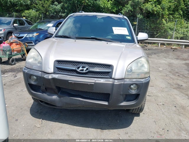 2005 Hyundai Tucson Gls/lx მანქანა იყიდება აუქციონზე, vin: KM8JN12D85U128994, აუქციონის ნომერი: 45800118