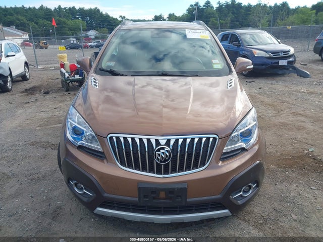 2016 Buick Encore Premium მანქანა იყიდება აუქციონზე, vin: KL4CJDSB7GB550336, აუქციონის ნომერი: 45800157