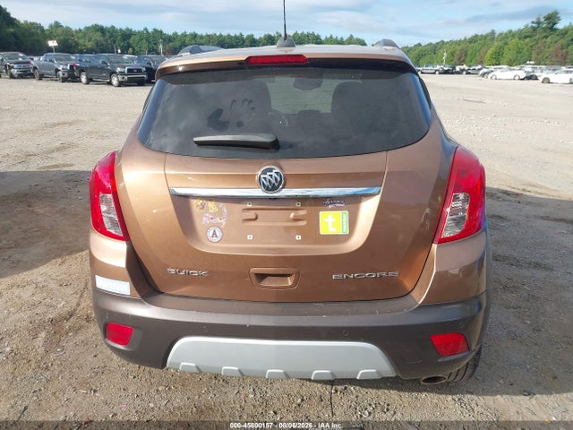 2016 Buick Encore Premium მანქანა იყიდება აუქციონზე, vin: KL4CJDSB7GB550336, აუქციონის ნომერი: 45800157