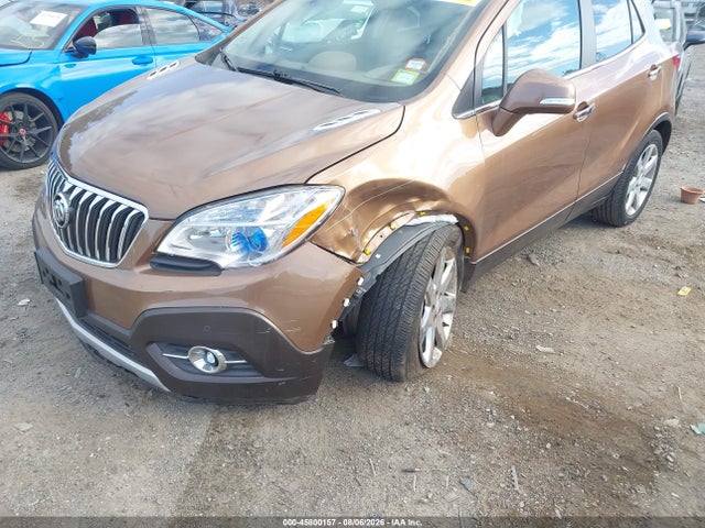 2016 Buick Encore Premium მანქანა იყიდება აუქციონზე, vin: KL4CJDSB7GB550336, აუქციონის ნომერი: 45800157