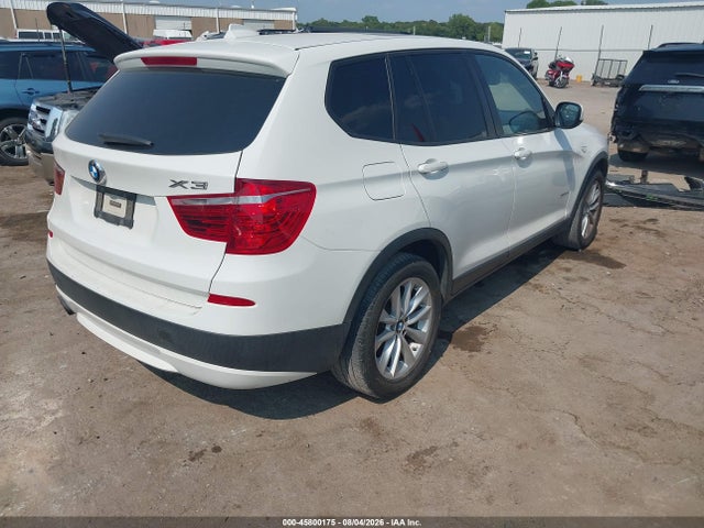 2013 Bmw X3 Xdrive28i მანქანა იყიდება აუქციონზე, vin: 5UXWX9C51D0D02521, აუქციონის ნომერი: 45800175