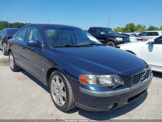 2003 Volvo S60 2.5t Awd მანქანა იყიდება აუქციონზე, vin: YV1RH59H832283143, აუქციონის ნომერი: 45800254