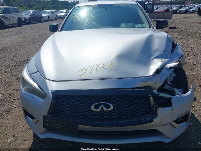 45800298 :رقم المزاد ، JN1EV7ARXKM590042 vin ، 2019 Infiniti Q50 3.0t Luxe مزاد بيع