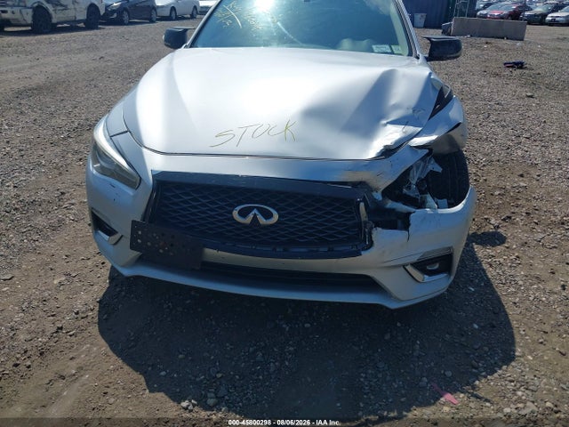 45800298 :رقم المزاد ، JN1EV7ARXKM590042 vin ، 2019 Infiniti Q50 3.0t Luxe مزاد بيع