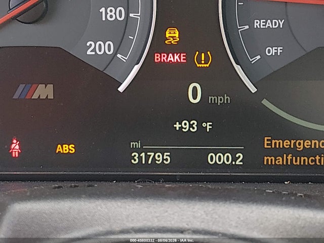 Продажа на аукционе авто 2015 Bmw M4, vin: WBS3U9C58FP967896, номер лота: 45800332