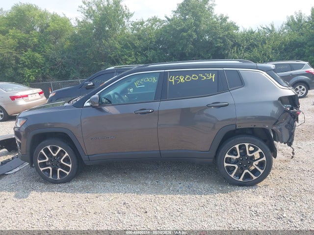 45800334 :رقم المزاد ، 3C4NJDCB6JT315400 vin ، 2018 Jeep Compass Limited 4x4 مزاد بيع