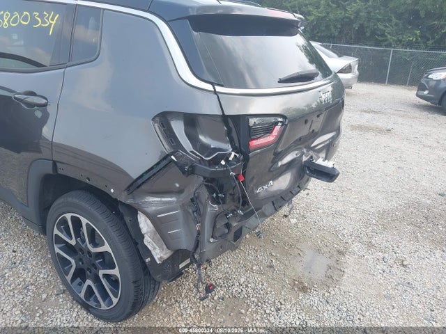 45800334 :رقم المزاد ، 3C4NJDCB6JT315400 vin ، 2018 Jeep Compass Limited 4x4 مزاد بيع