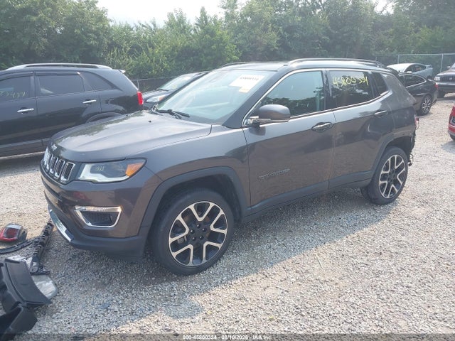 45800334 :رقم المزاد ، 3C4NJDCB6JT315400 vin ، 2018 Jeep Compass Limited 4x4 مزاد بيع