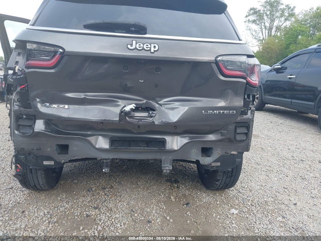45800334 :رقم المزاد ، 3C4NJDCB6JT315400 vin ، 2018 Jeep Compass Limited 4x4 مزاد بيع