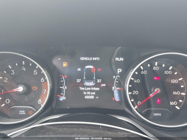 45800334 :رقم المزاد ، 3C4NJDCB6JT315400 vin ، 2018 Jeep Compass Limited 4x4 مزاد بيع