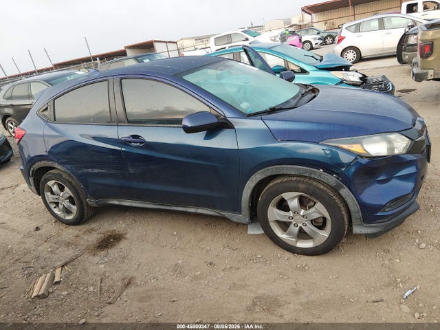 45800347 :رقم المزاد ، 3CZRU5H36GM722968 vin ، 2016 Honda Hr-v Lx مزاد بيع