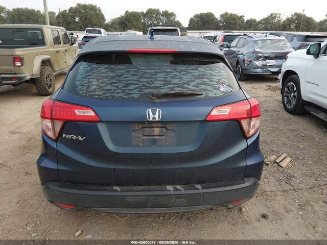 45800347 :رقم المزاد ، 3CZRU5H36GM722968 vin ، 2016 Honda Hr-v Lx مزاد بيع