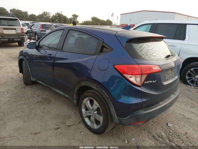 45800347 :رقم المزاد ، 3CZRU5H36GM722968 vin ، 2016 Honda Hr-v Lx مزاد بيع
