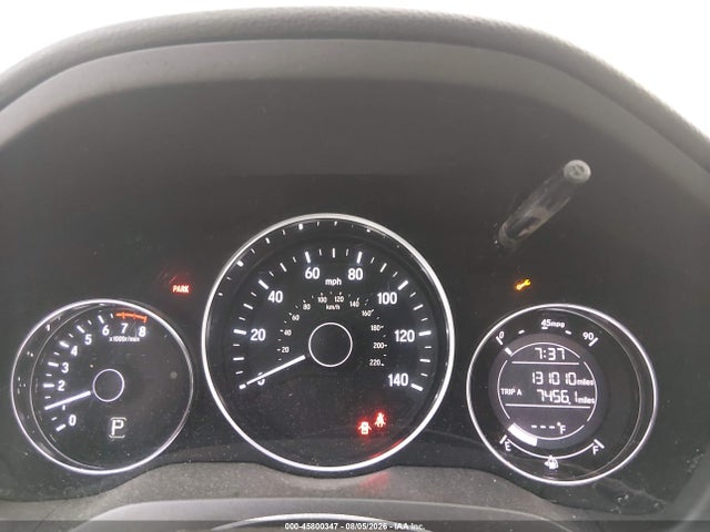 45800347 :رقم المزاد ، 3CZRU5H36GM722968 vin ، 2016 Honda Hr-v Lx مزاد بيع
