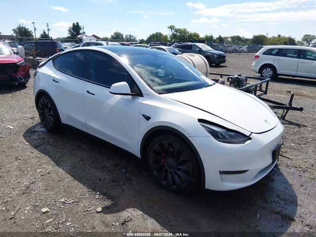 Продаж на аукціоні авто 2022 Tesla Model Y Performance Dual Motor All-wheel Drive, vin: 7SAYGDEF4NF532902, номер лоту: 45800355
