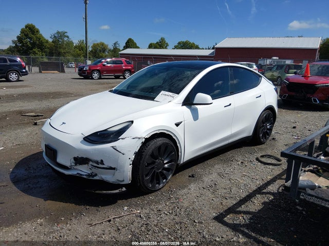 Продаж на аукціоні авто 2022 Tesla Model Y Performance Dual Motor All-wheel Drive, vin: 7SAYGDEF4NF532902, номер лоту: 45800355