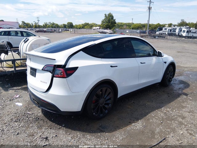 Продаж на аукціоні авто 2022 Tesla Model Y Performance Dual Motor All-wheel Drive, vin: 7SAYGDEF4NF532902, номер лоту: 45800355