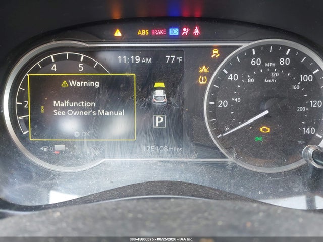2019 Nissan Kicks Sv მანქანა იყიდება აუქციონზე, vin: 3N1CP5CU8KL495125, აუქციონის ნომერი: 45800375