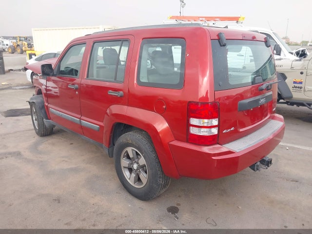 Auction sale of the 2008 Jeep Liberty Sport, vin: 1J8GN28K78W236440, lot number: 45800412