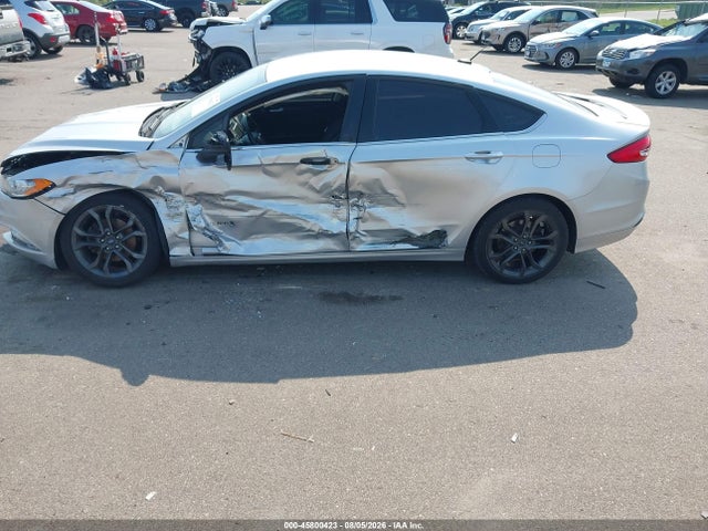 45800423 :رقم المزاد ، 3FA6P0LU2JR166144 vin ، 2018 Ford Fusion Hybrid Se مزاد بيع