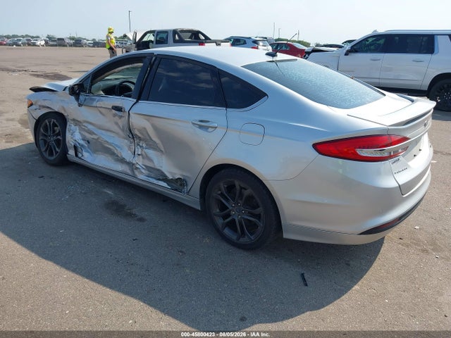 45800423 :رقم المزاد ، 3FA6P0LU2JR166144 vin ، 2018 Ford Fusion Hybrid Se مزاد بيع