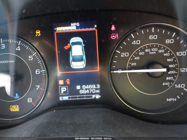 Aukcja sprzedaży 2020 Subaru Impreza 5-door, vin: 4S3GTAB60L3723590, numer aukcji: 45800452