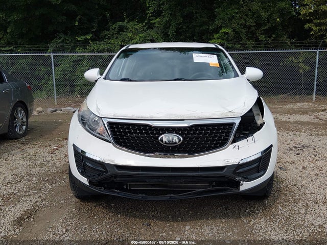 2015 Kia Sportage Lx მანქანა იყიდება აუქციონზე, vin: KNDPBCAC8F7780087, აუქციონის ნომერი: 45800467