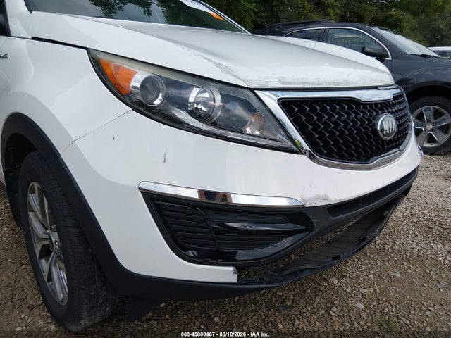 2015 Kia Sportage Lx მანქანა იყიდება აუქციონზე, vin: KNDPBCAC8F7780087, აუქციონის ნომერი: 45800467