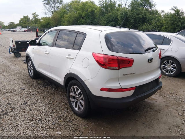 2015 Kia Sportage Lx მანქანა იყიდება აუქციონზე, vin: KNDPBCAC8F7780087, აუქციონის ნომერი: 45800467