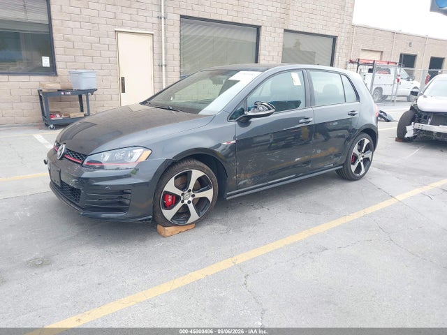 2016 Volkswagen Golf Gti Autobahn W/performance Package 4-door მანქანა იყიდება აუქციონზე, vin: 3VW447AU7GM045117, აუქციონის ნომერი: 45800486