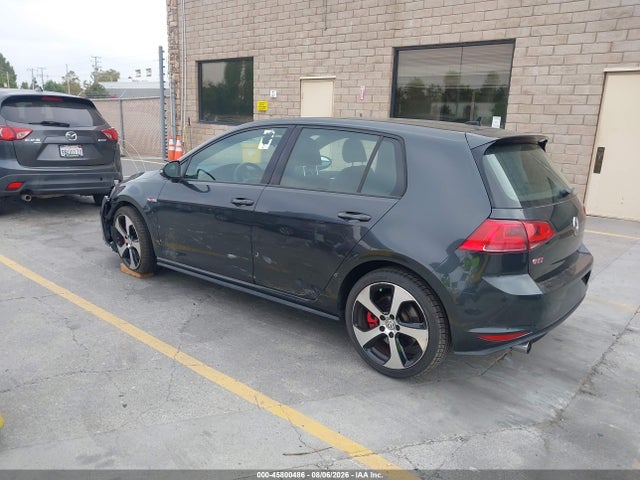 2016 Volkswagen Golf Gti Autobahn W/performance Package 4-door მანქანა იყიდება აუქციონზე, vin: 3VW447AU7GM045117, აუქციონის ნომერი: 45800486